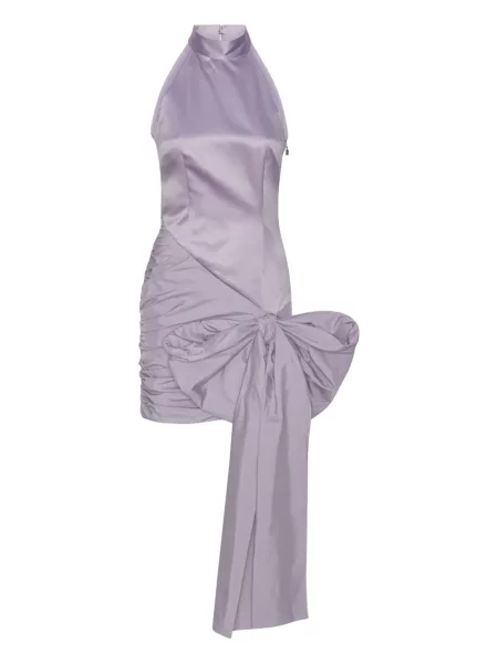Rochie Rotate Birger Christensen cu funde de costum violet