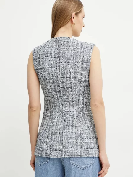 Жилет Guess однобортный серый