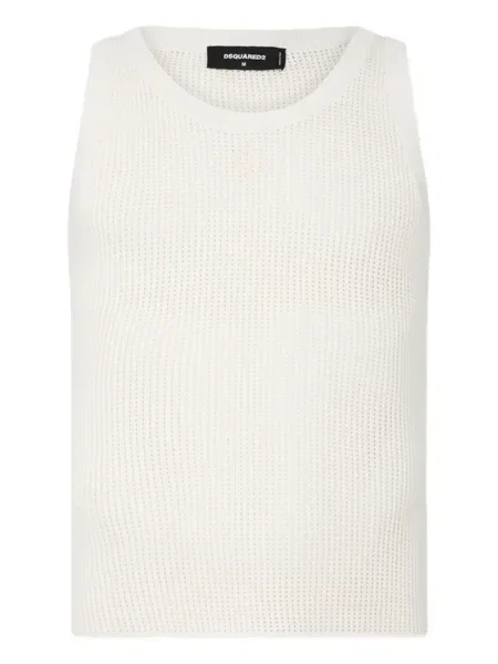 Cămașă Dsquared2 tricotate alb