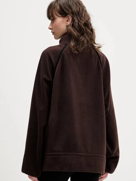 Rotate hanorac fleece uni maro