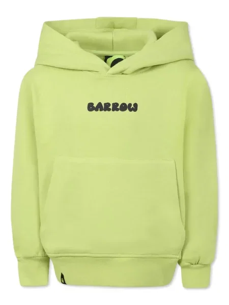 Bluza z kapturem dziecięca Barrow zielona