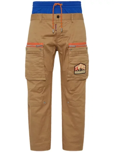 Pantaloni cargo Dsquared2 maro