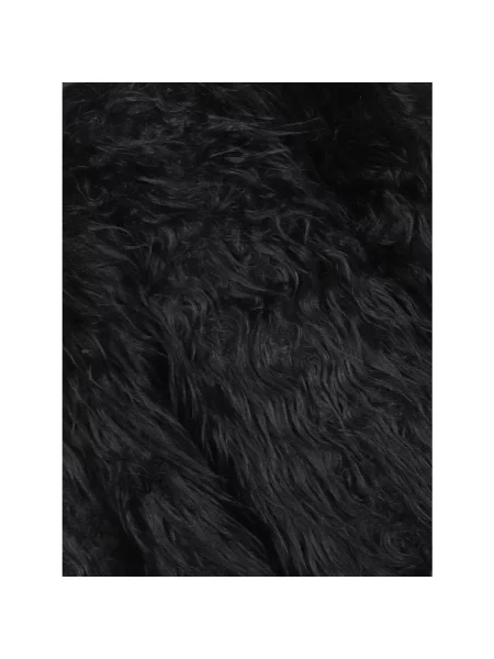 Lniana kurtka Balenciaga czarna