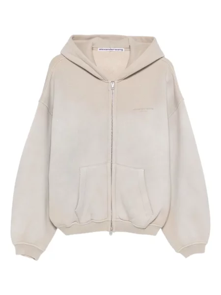 Křišťálová mikina s kapucí Alexander Wang