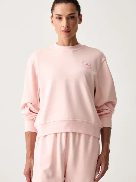 Adidas by Stella McCartney hanorac pentru femei din roz