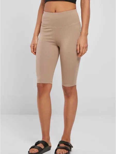 Pantaloni scurți pentru ciclism Urban Classics din jerseu maro