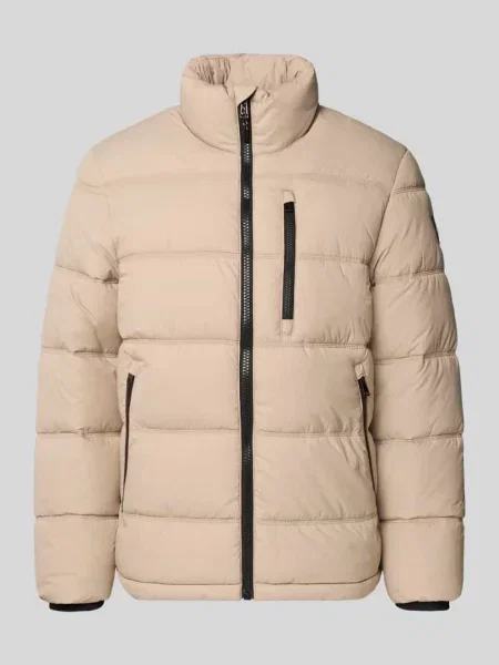 Kurtka pikowana o kroju regular fit ze stójką Tom Tailor