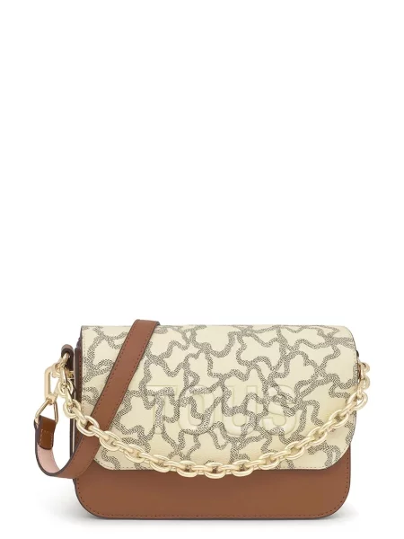 Tous crossbody kabelka hnědá