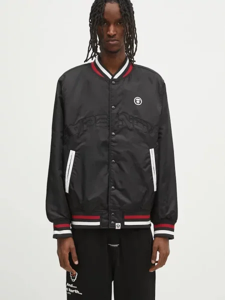 AAPE geacă bomber Now de tranzitie negru