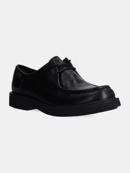 Camper pantofi de piele Norman barbati negru