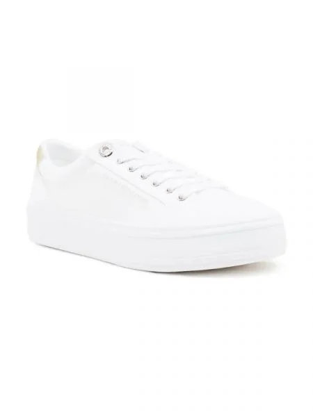 Tommy Hilfiger Sneakers tornacipő CANVAS fehér