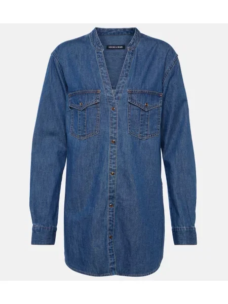 Cămașă Veronica Beard albastru