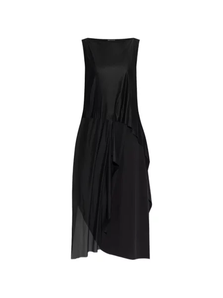 Rochie drapată Y-3 drapat de costum negru