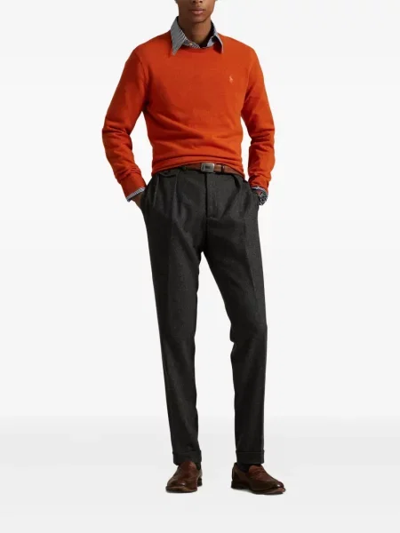 Ριγέ polo Polo Ralph Lauren με κουκούλα με αυτόγραφο λευκό