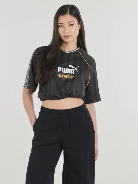 Jersey futball póló Puma fekete