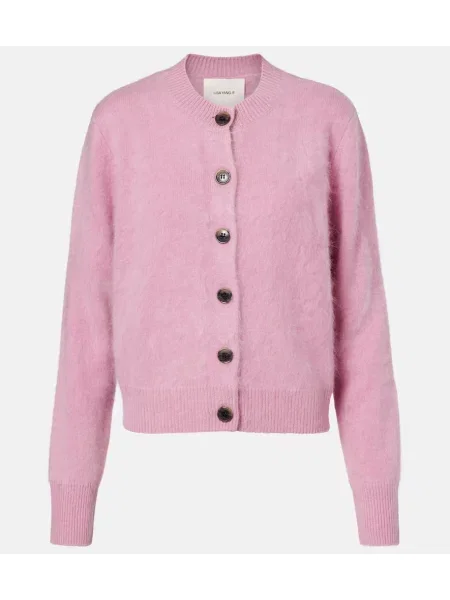 Cardigan Lisa Yang din cașmir roz