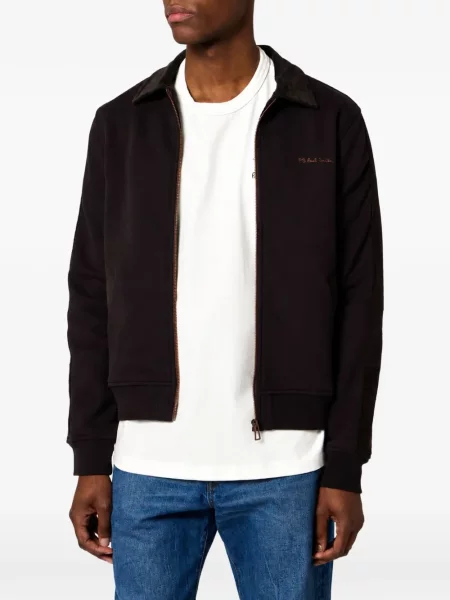 Geacă Paul Smith de catifea cord negru