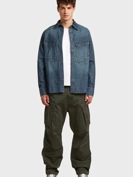 Брюки карго G-star Raw серые