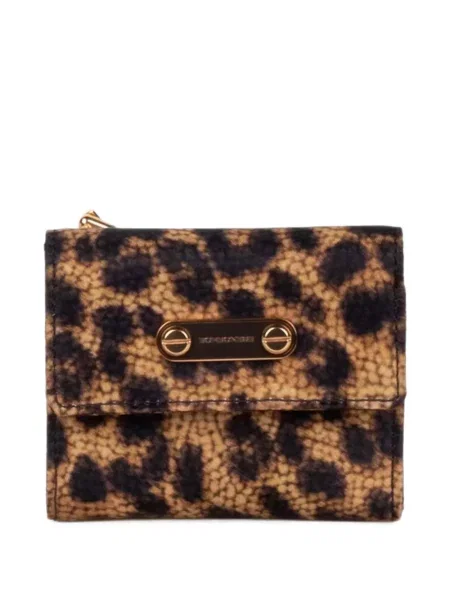 Portofel Borbonese cu imagine cu model leopard