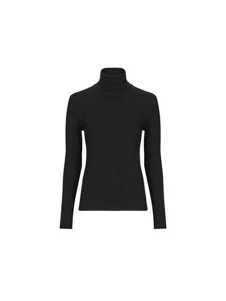 Majica z dolgimi rokavi Petit Bateau z dolgimi rokavi črna