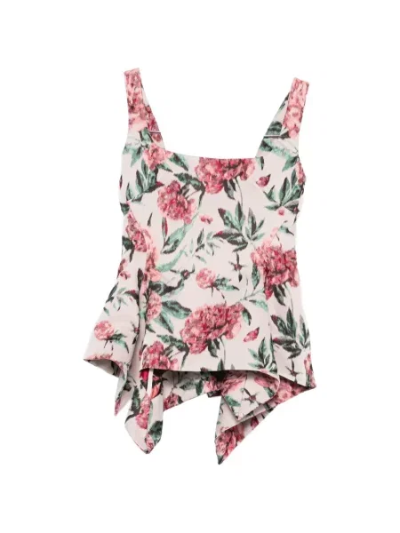 Bluzka Marques'almeida z baskinką różowa