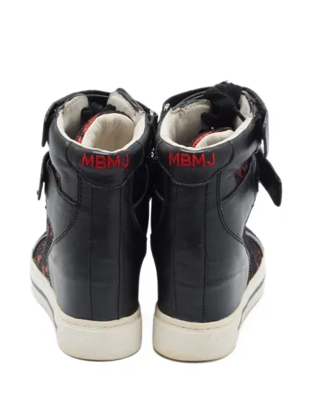Sneakerși Marc By Marc Jacobs cu pană din dantelă negru