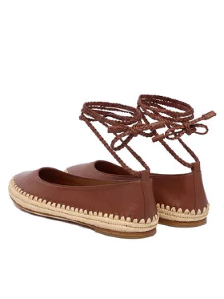 Espadrile Max Mara smeđa