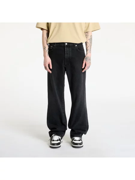 Jeans Off-White Diag Outl Relaxed Jeans Vintage Black 31 białe