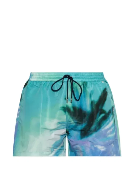 Slip de baie Paul Smith cu imagine cu cordon verde