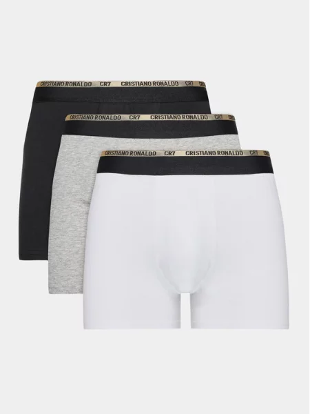 Bokserki Basic Trunk 3 pary balck/white/grey | WYSYŁKA W | 30 DNI NA ZWROT białe