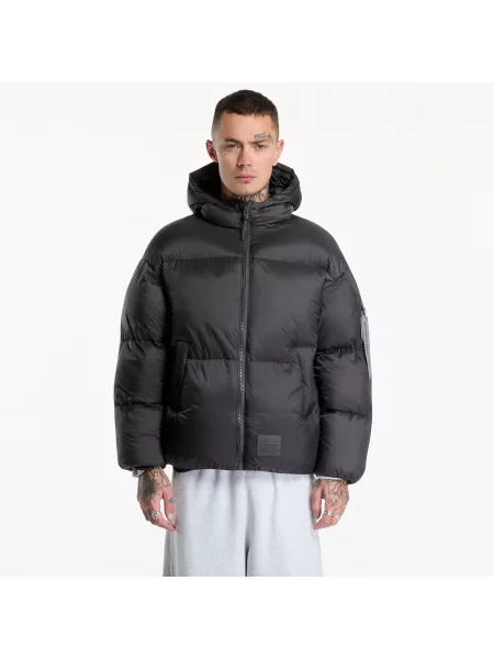 ALPHA INDUSTRIES Zimní bunda antracitová šedá