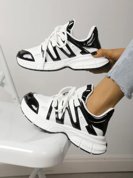 Sneakerși Resti negru