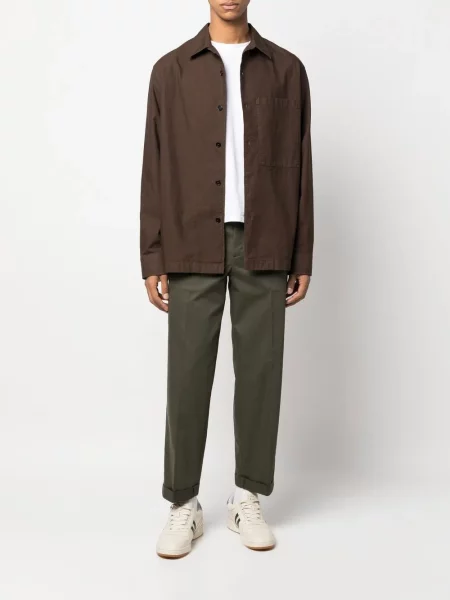 Kelnės Golden Goose apkarpytas žalia