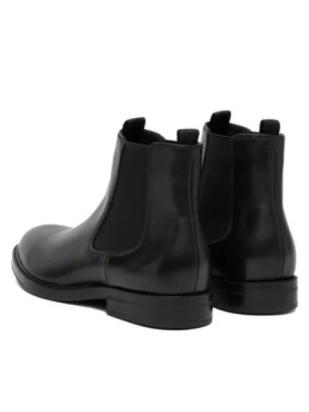 Bokacsizma BOSS Dressletic fekete