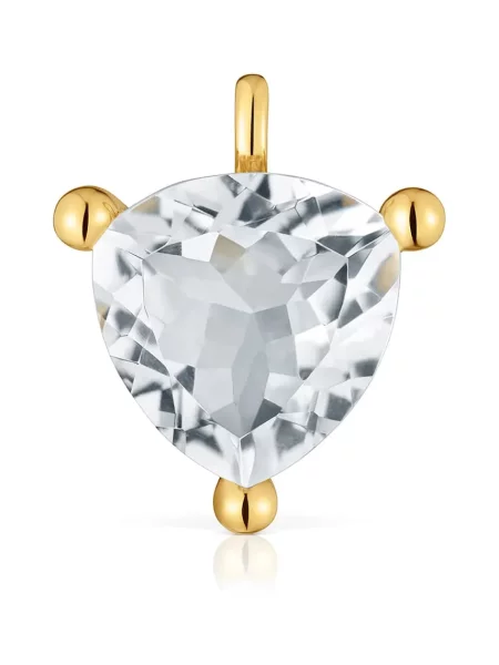 Позлатена сребърна висулка Tous Color