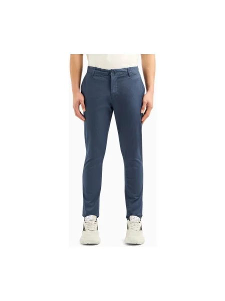 Pantaloni Armani albastru