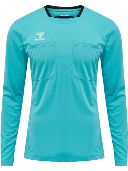 Hummel Tricou funcțional aqua / negru / alb albastru