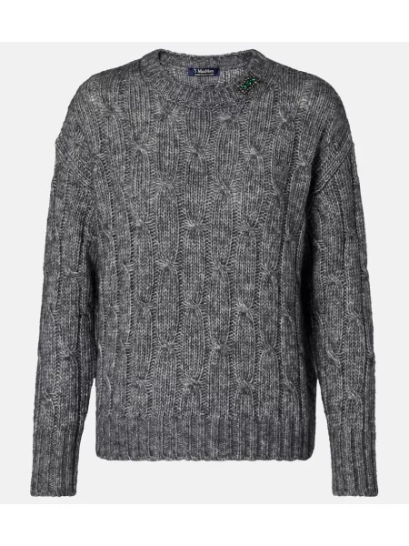 Pulover 's Max Mara de lână gri