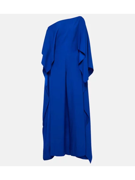 Salopetă Taller Marmo cu un umăr gol albastru