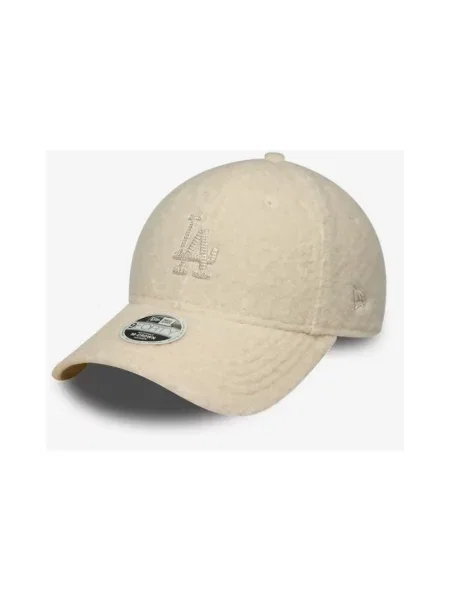 Czapka z daszkiem New Era beżowa
