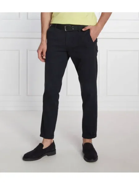 BOSS ORANGE Pantaloni chino Schino Taber | Tapered fit portocaliu