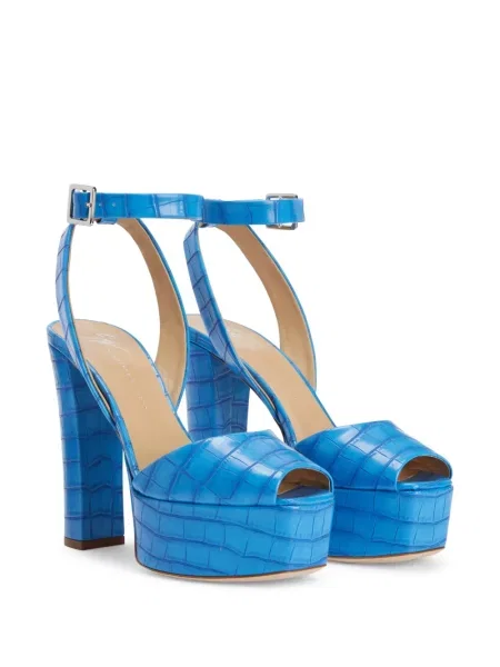 Σανδάλια Giuseppe Zanotti με σχέδιο μπλε