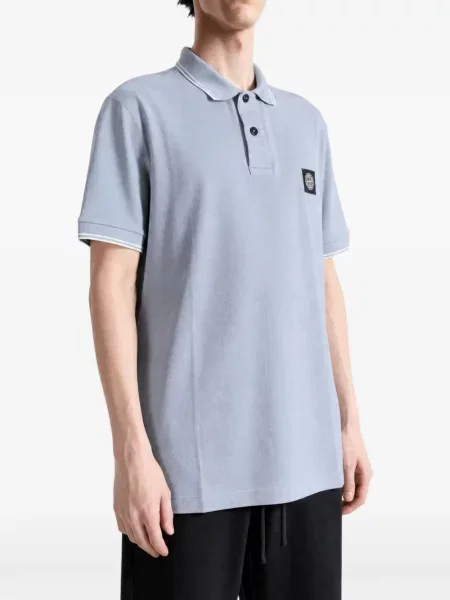 Τέντωμα polo Stone Island πέτρες μπλε