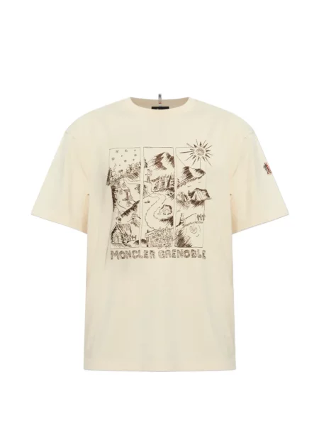 Tricou Moncler Grenoble cu imagine