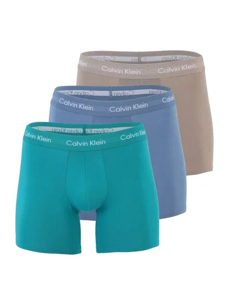 Calvin Klein Underwear Boksarice opal / svetlo rjava / petrol / off-bela bela
