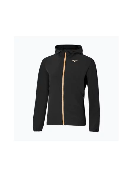Куртка для бігу Mizuno Alpha Jacket black чорна