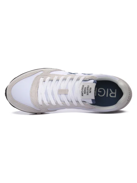 Pantofi Sun68 alb