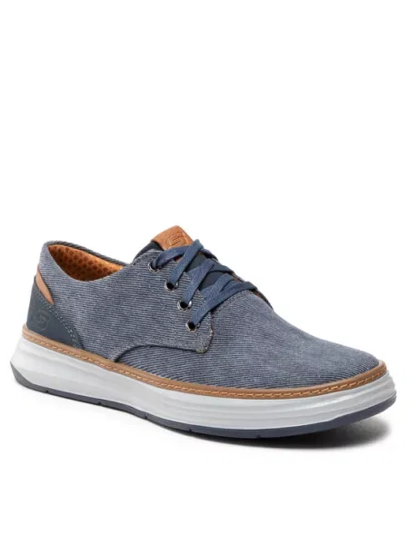 Nizki čevlji Skechers modra