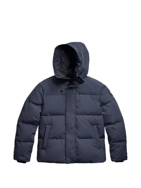 Яке Canada Goose с качулка синьо