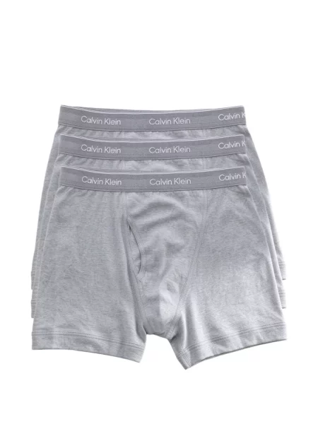 Boxeri Calvin Klein cu autograf gri
